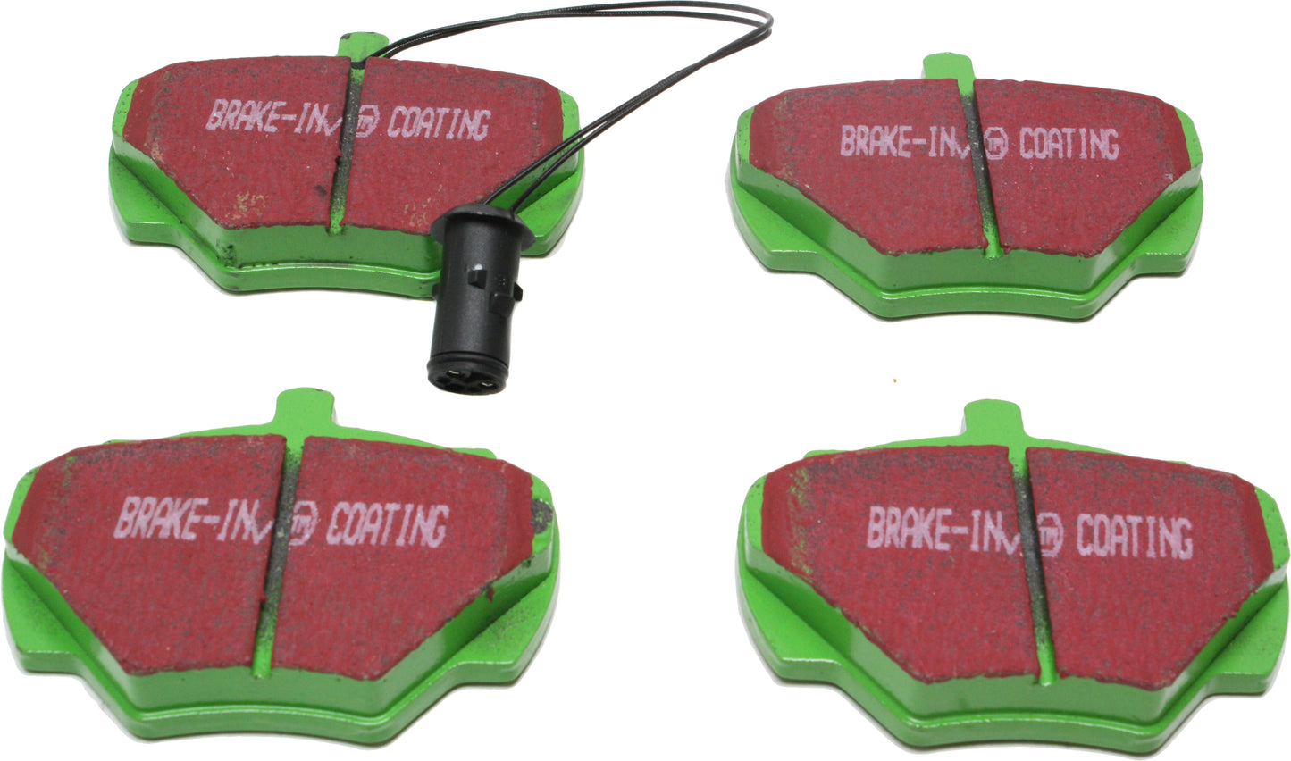 DP6663 Rear Greenstuff Elite 6000 Aramid Fiber Truck and SUV Aramid Fiber Brake Pad Set