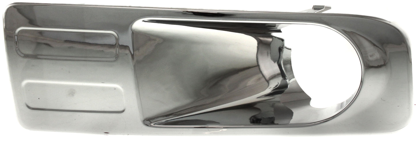 Front, Passenger Side Fog Light Trim, Chrome