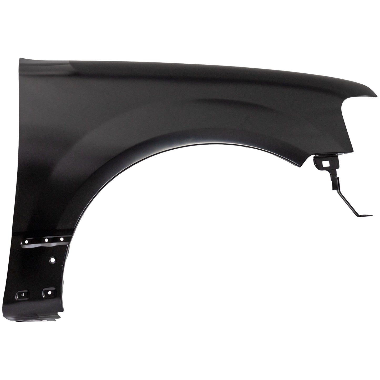 Front, Passenger Side Fender, Without Wheel Opening Molding Holes, CAPA CERTIFIED