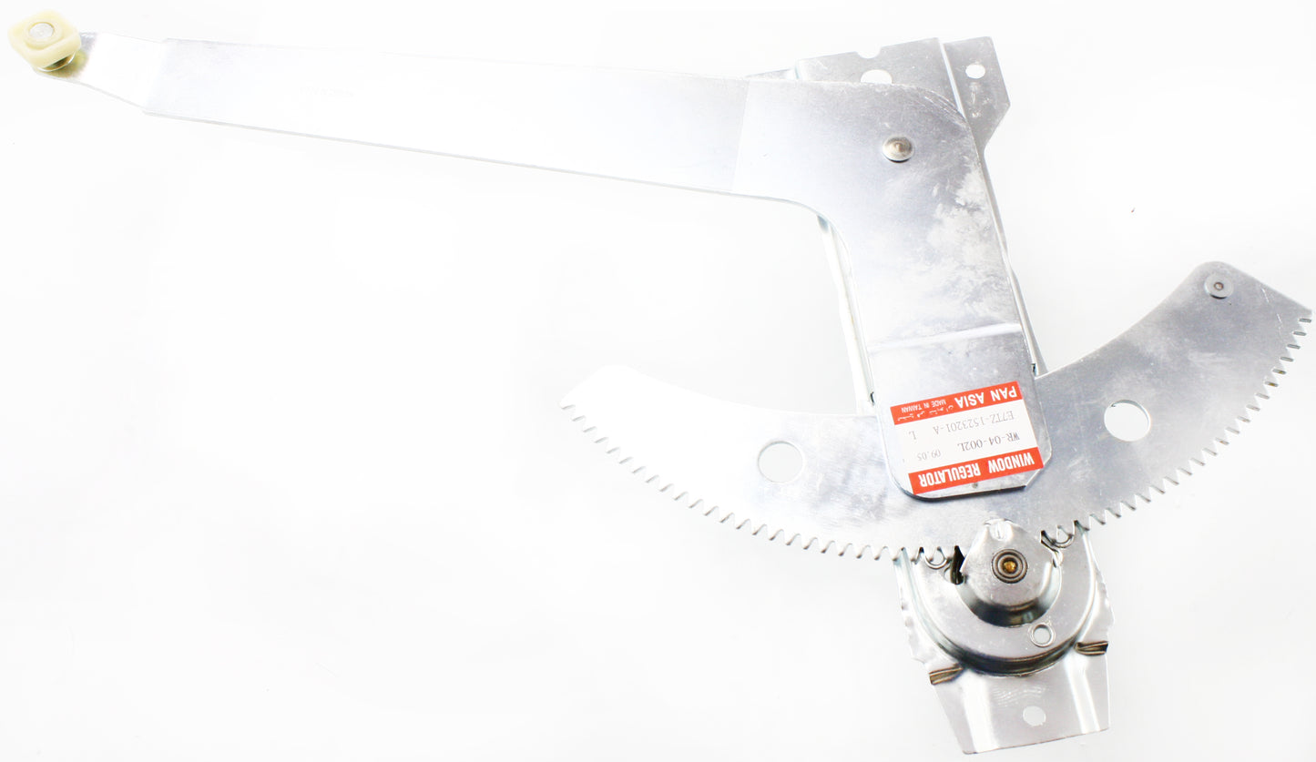 Front, Driver Side Manual Window Regulator, Hand-Crank Type