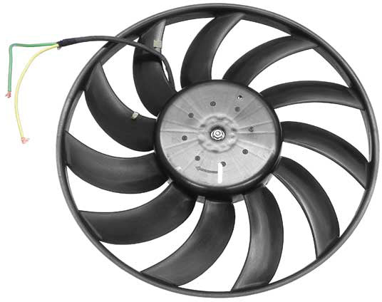 31024 OE Replacement Radiator Fan Driver Side, Single fan