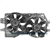 75204 Вентилятор радиатора, сменный, двойной, 4-сезонный, оригинальная замена