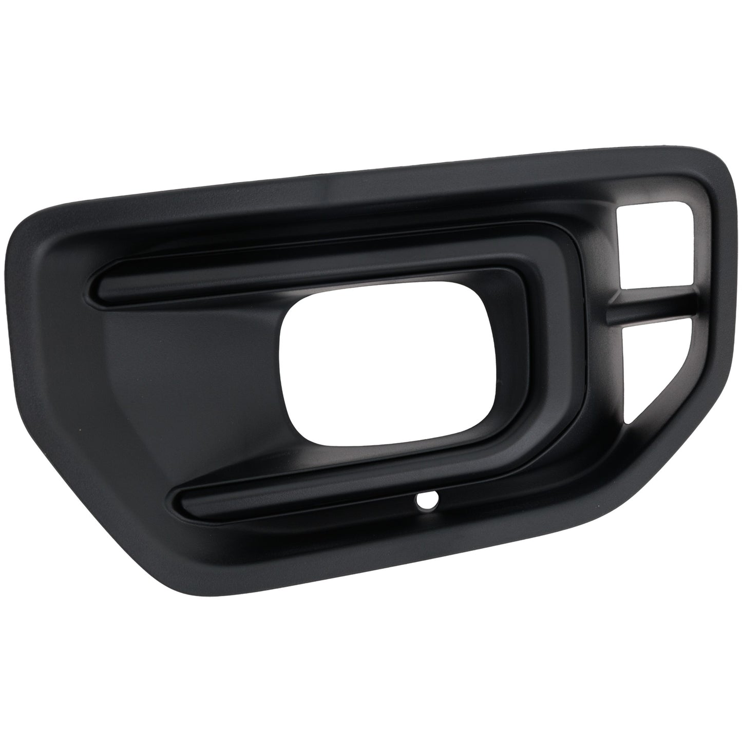 Front, Driver Side Fog Light Trim, Textured, Crew Cab Pickup