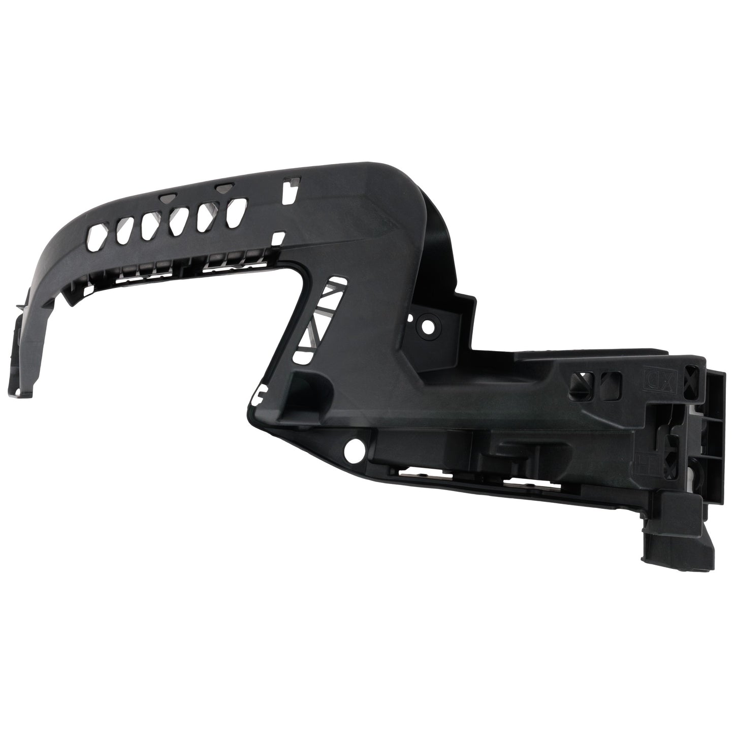 Front, Driver Side, Upper Bumper Bracket