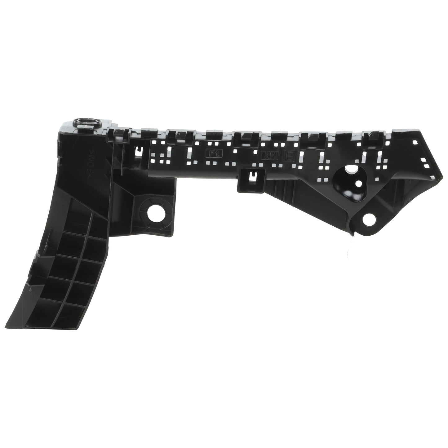 Front, Passenger Side, Upper Bumper Bracket