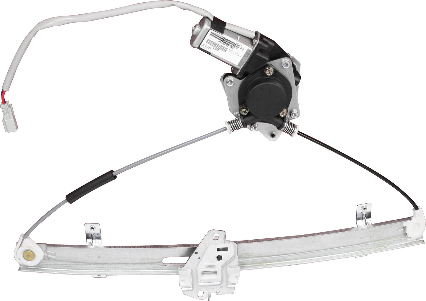 Front, Passenger Side Window Regulator, Power, With Motor, Sedan