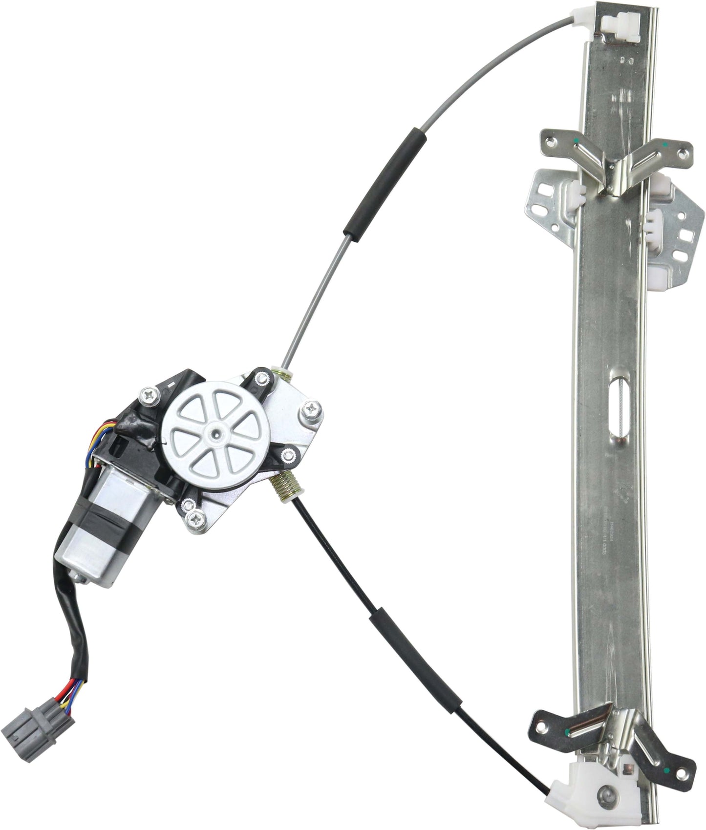 Sedan Front, Driver Side Power Window Regulator, With Motor