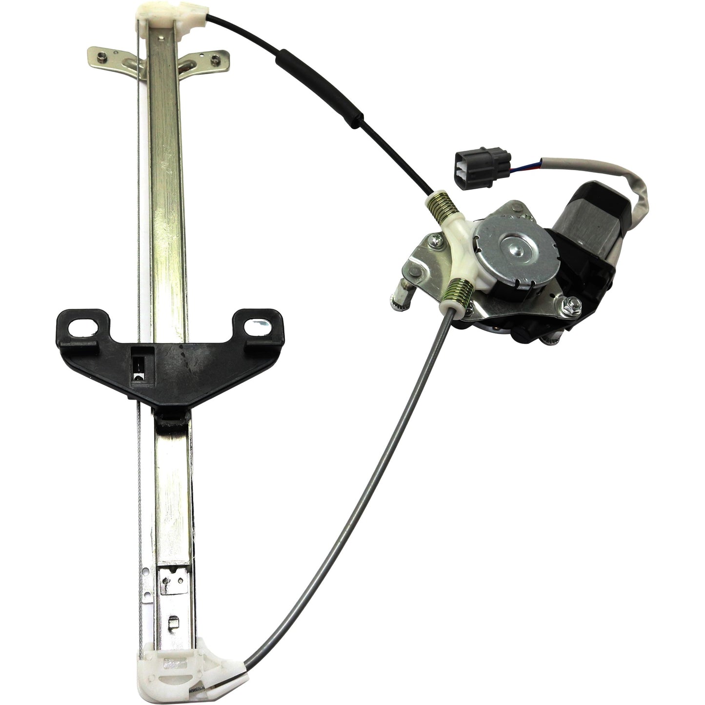 Sedan Rear, Passenger Side Power Window Regulator, With Motor