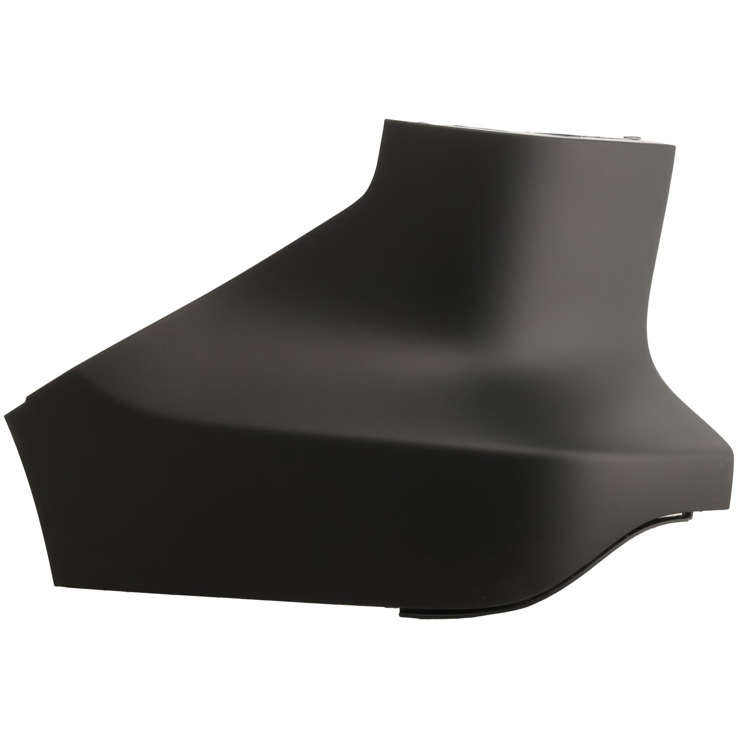 Задний бампер со стороны водителя, грунтованный пластик