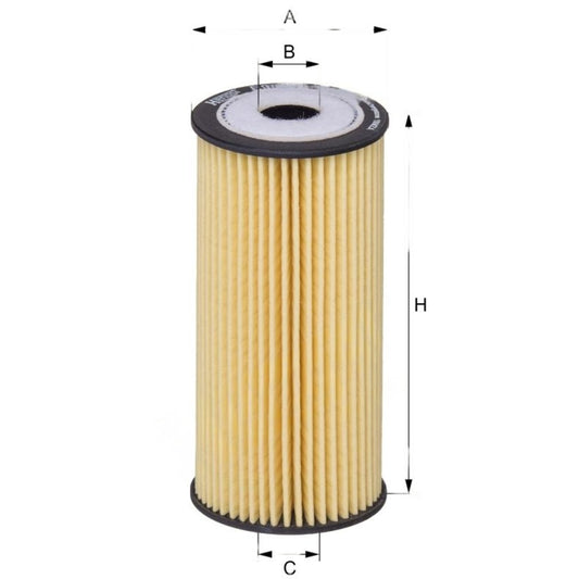 E986H D548 Oil Filter - Cartridge, Direct Fit, Sold Individually