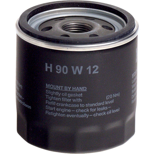 H90W12 Oil Filter - Spin-on, Direct Fit, Sold Individually