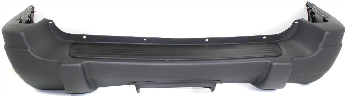 Накладка на задний бампер, текстурированная, с пакетом для буксировки, модель Limited/Overland/Special Edition, с окантовкой для фаркопа