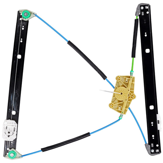Front, Driver Side Power Window Regulator, Without Motor