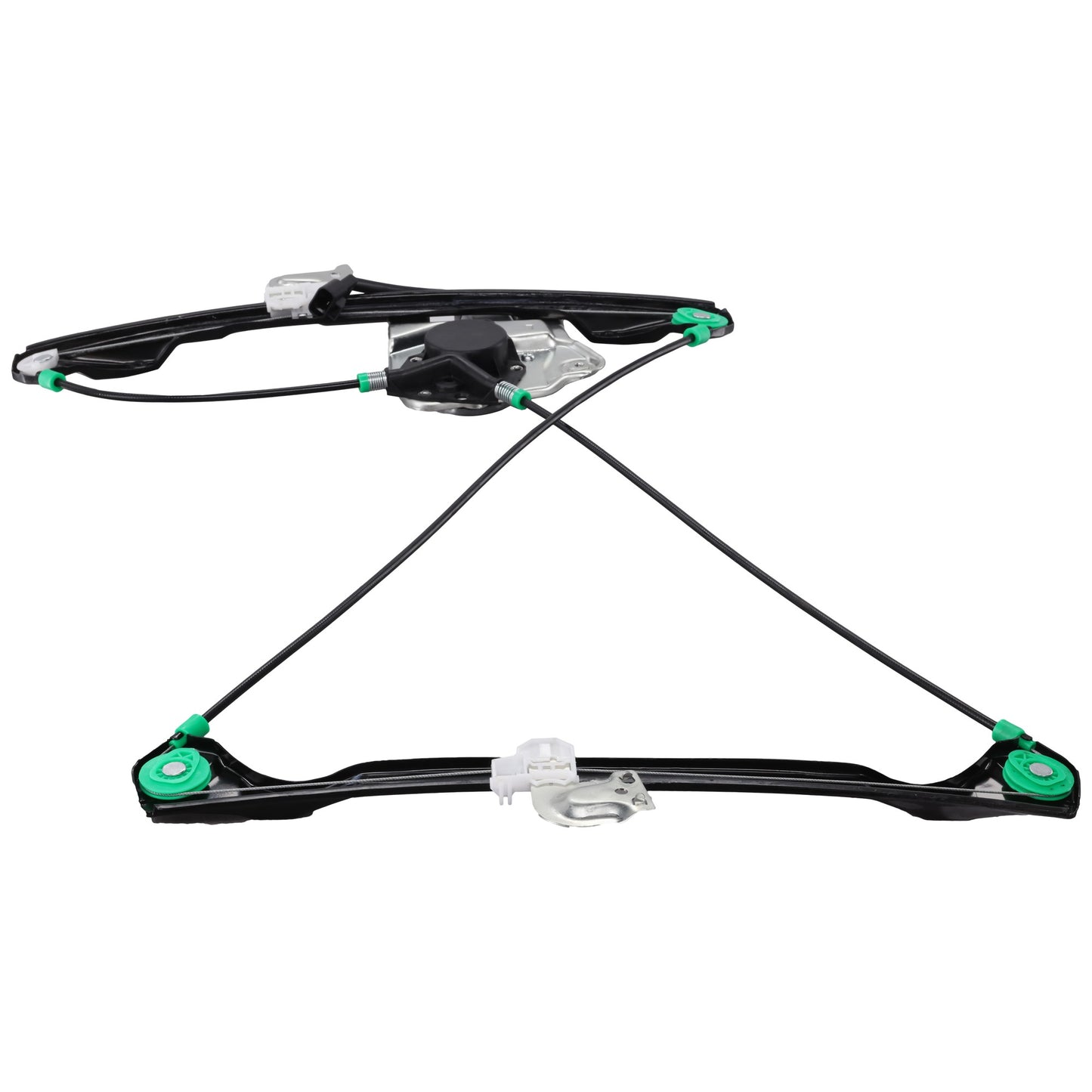 Coupe Front, Driver Side Power Window Regulator, With Motor