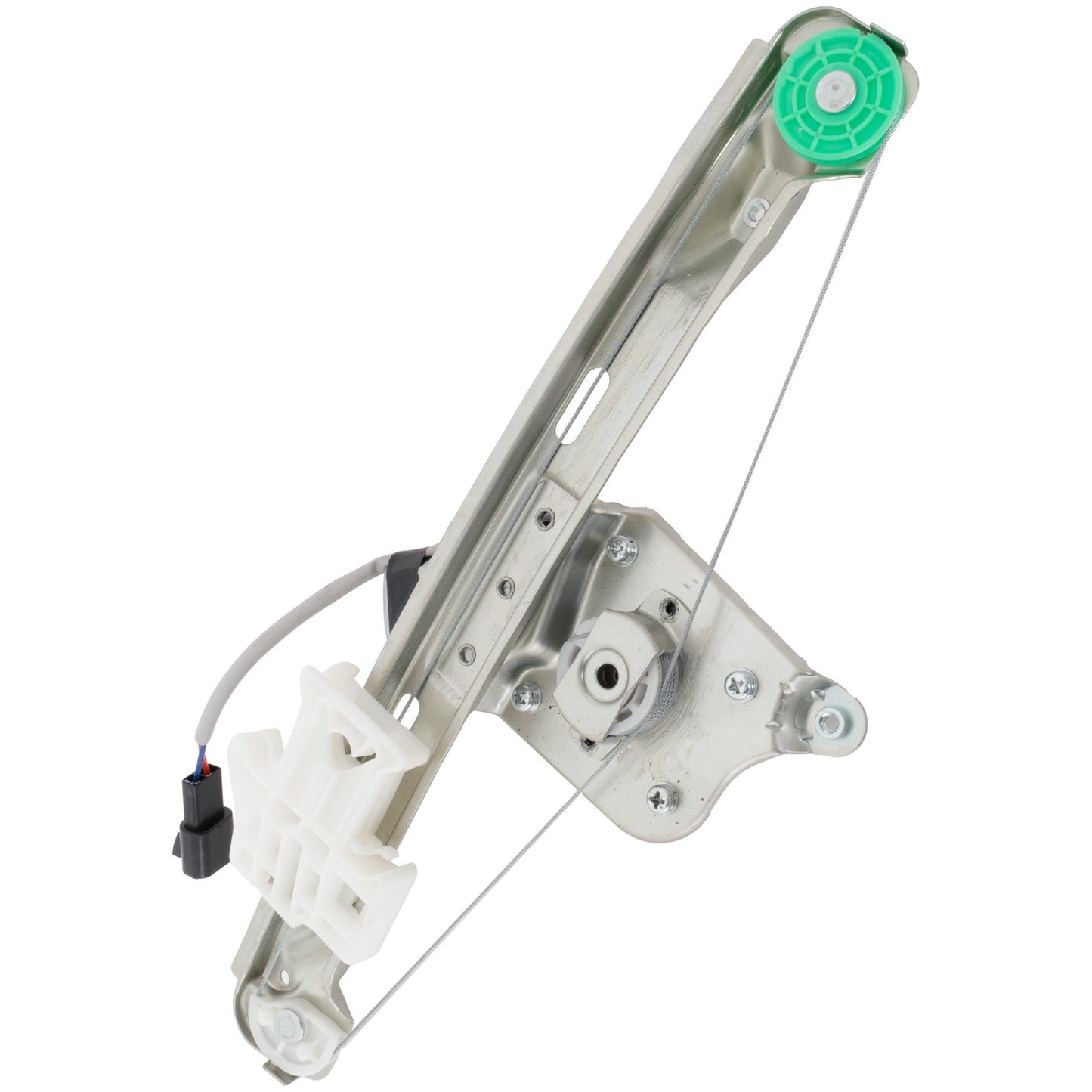 Rear, Passenger Side Power Window Regulator, With Motor