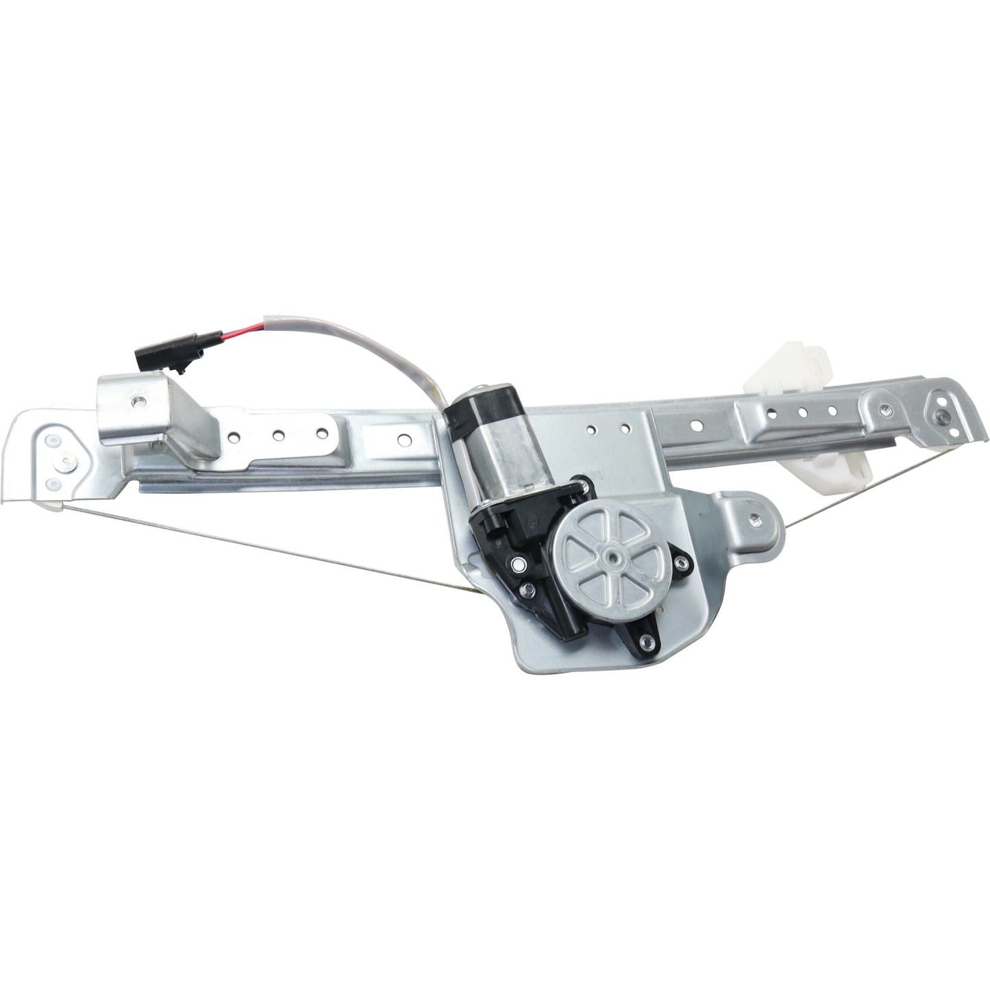 Rear, Passenger Side Power Window Regulator, With Motor
