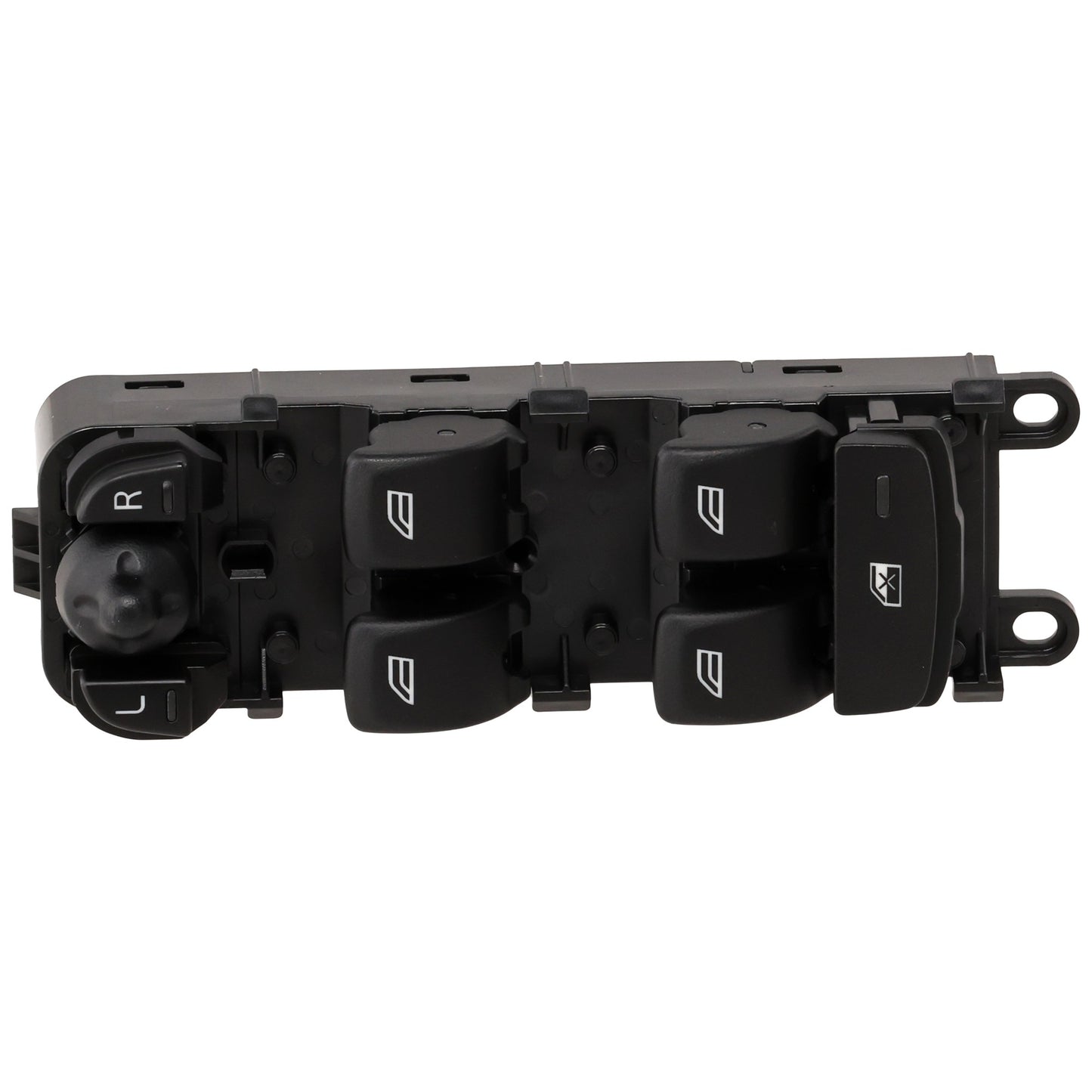 Front, Driver Side Window Switch, Black
