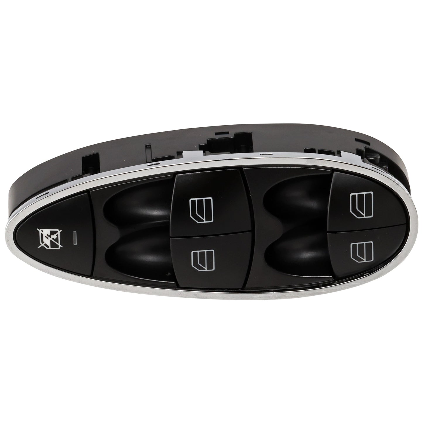 Front, Driver Side Window Switch, Black