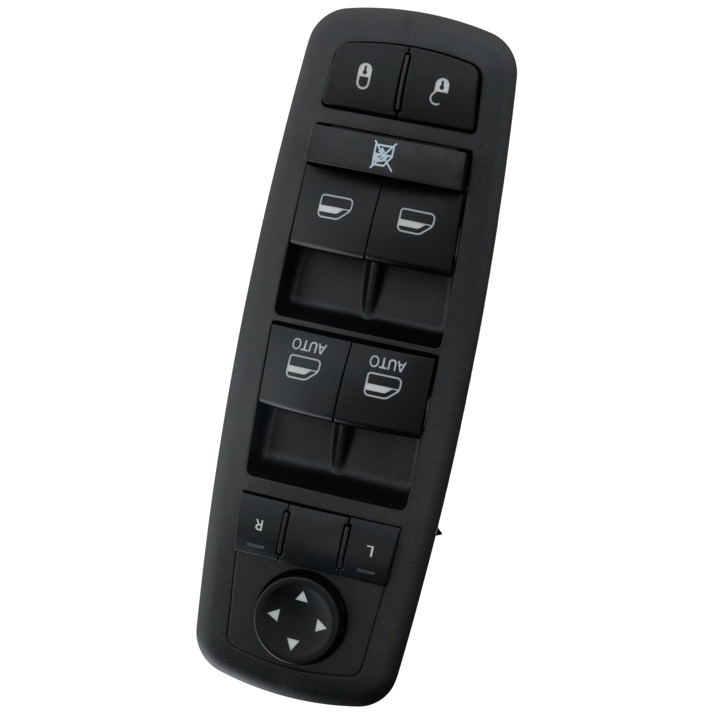 Front, Driver Side Window Switch, Black