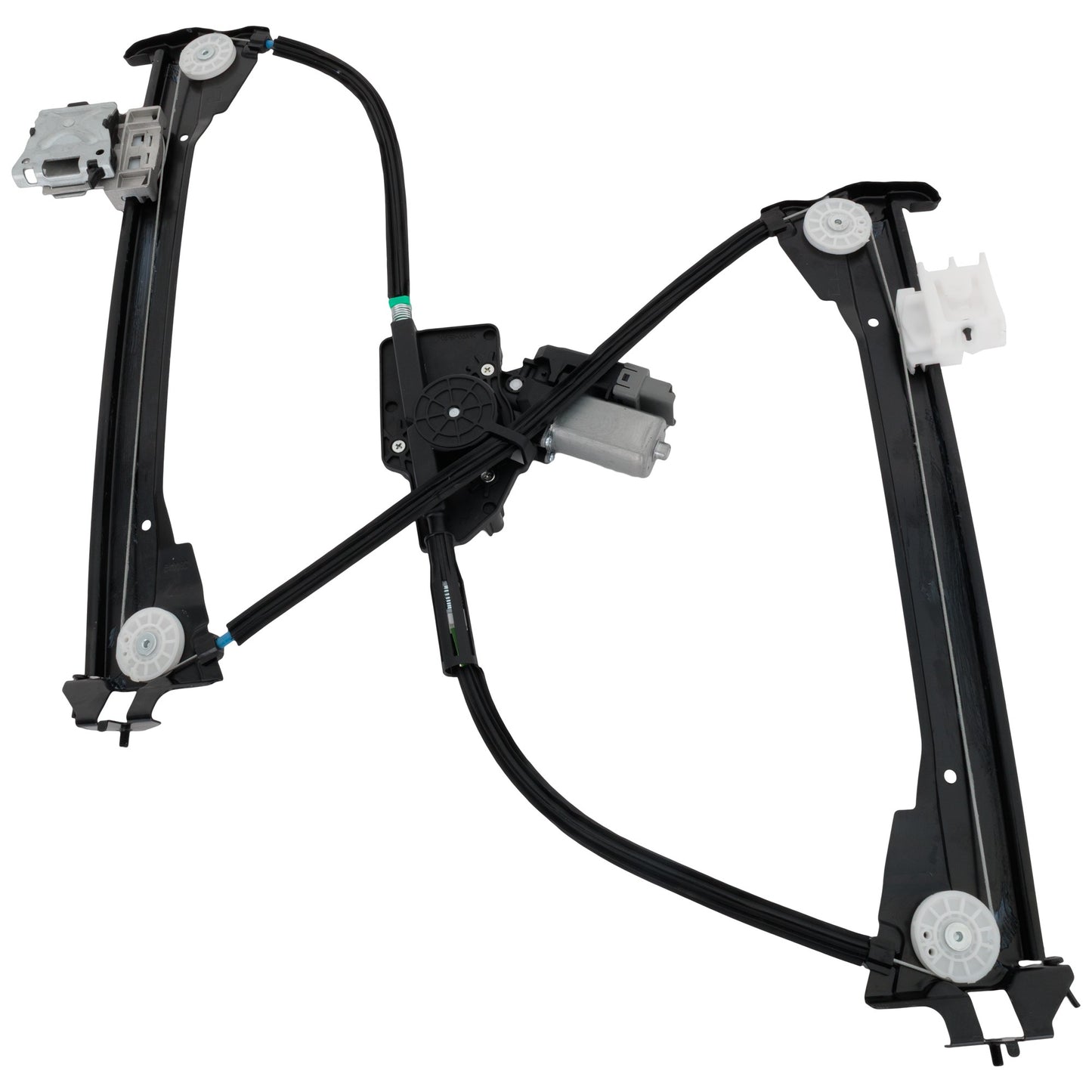 Front, Passenger Side Power Window Regulator, With Motor