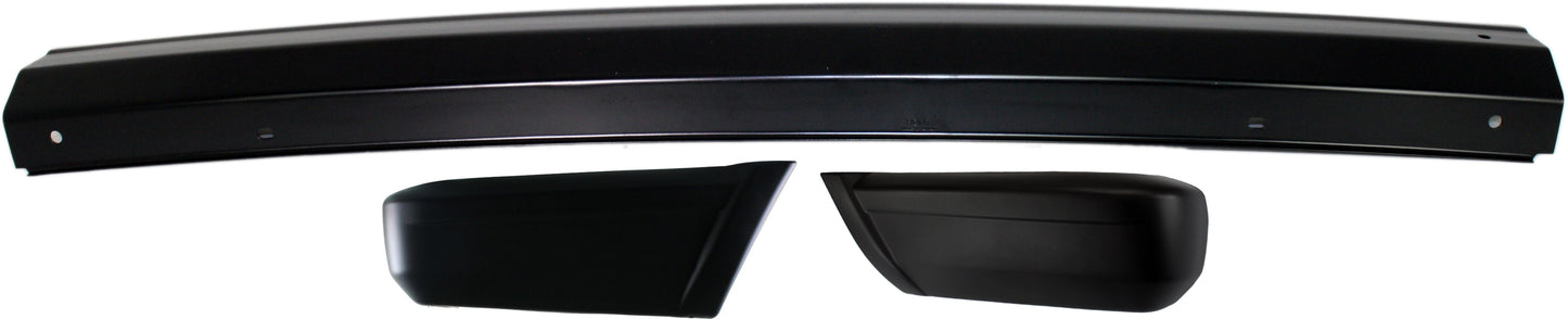 3-Piece Kit, Rear Bumper, Sport Utility, Painted Black, Includes (1) Bumper and (2) Bumper End