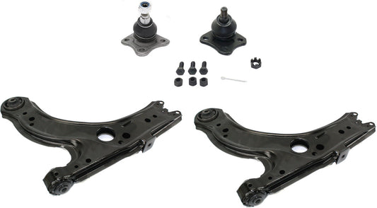 4-Piece Kit Front, Driver and Passenger Side, Lower Control Arm Kit, Includes (2) Ball Joint and (2) Control Arm