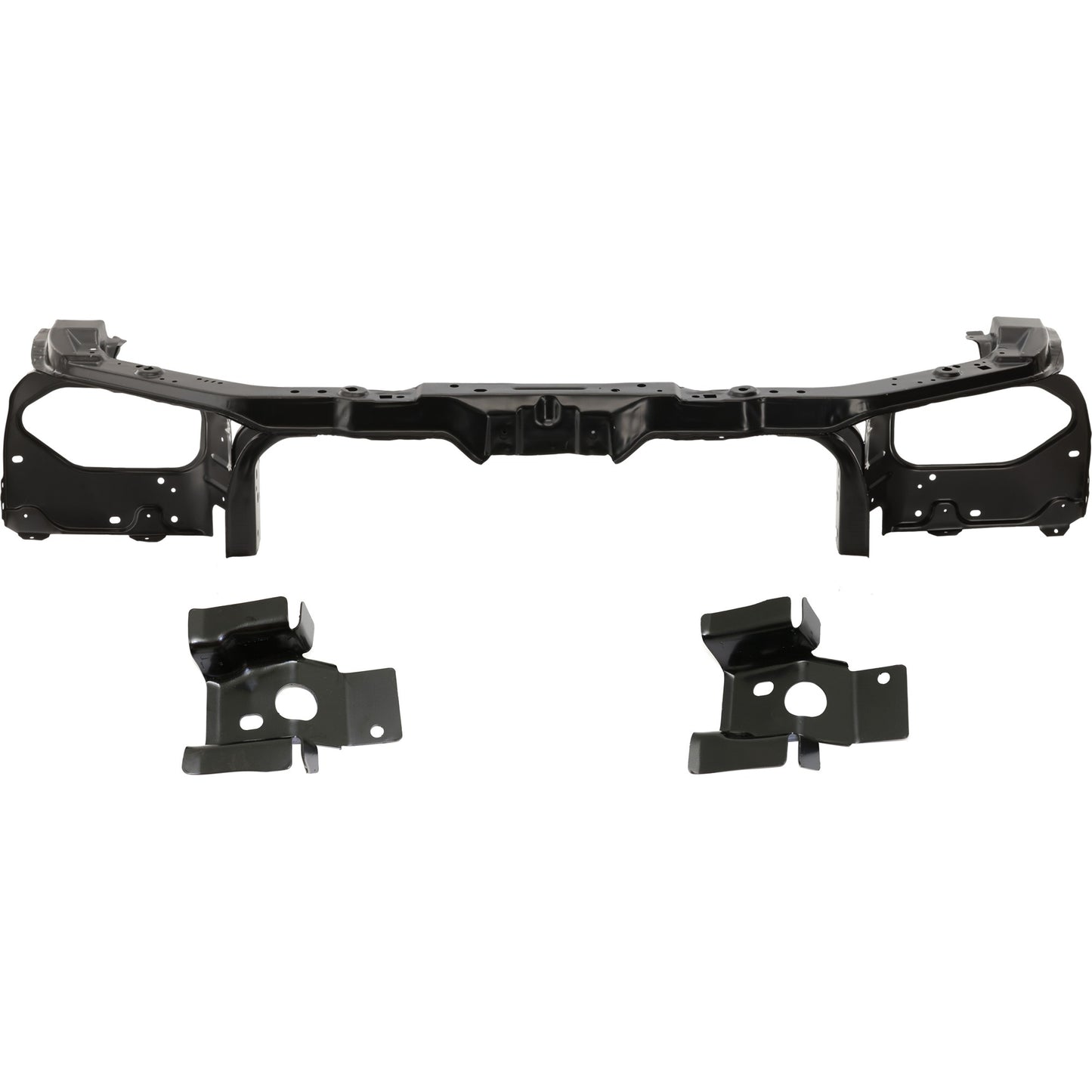 3-Piece Kit Radiator Support Upper Tie Bar Includes (2) Radiator Support Bracket and (1) Radiator Support