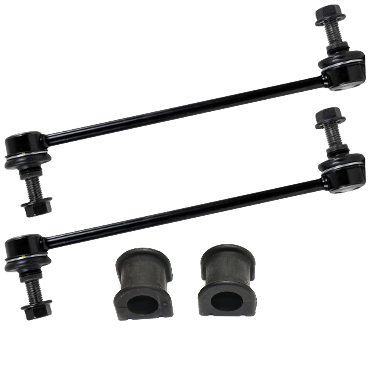 3-Piece Kit Front Suspension Kit, Includes (1) Sway Bar Bushing and (2) Sway Bar Link