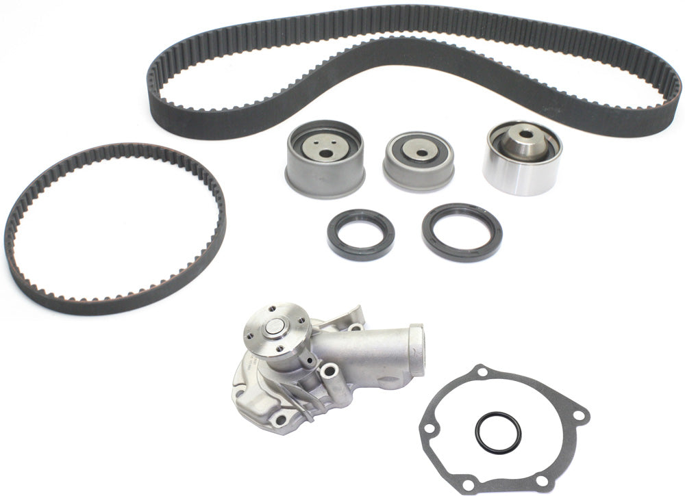 2-Piece Kit Timing Belt Kit, 2.4L, 4Cyl Water Pump Included Includes (1) Timing Belt Kit and (1) Water Pump