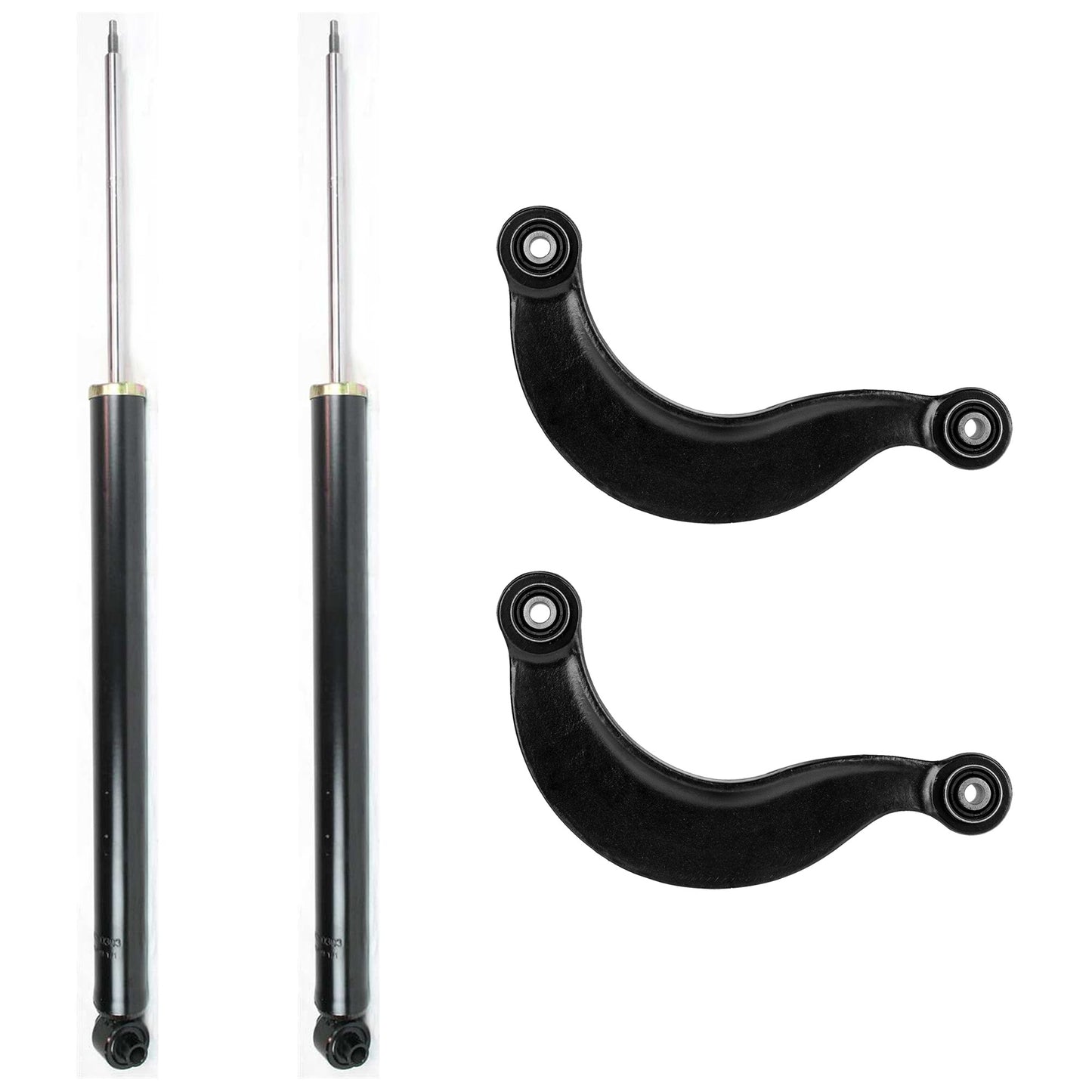 4-Piece Kit Suspension Kit, Includes (2) Control Arm and (2) Shock Absorber and Strut Assembly