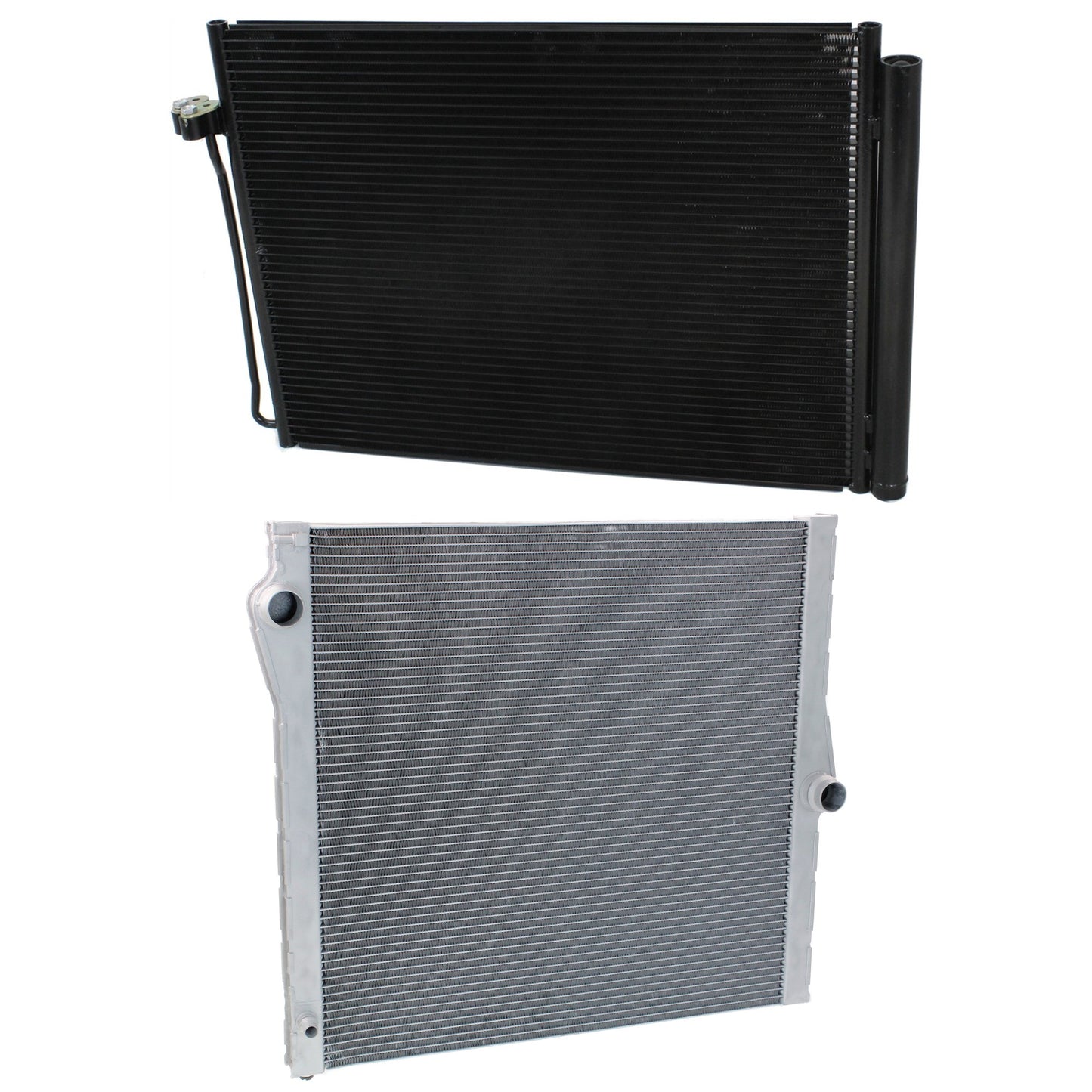 2-Piece Kit A/C Condenser, includes (1) A/C Condenser and (1) Radiator, 4.8L Eng., 8 Cyl.