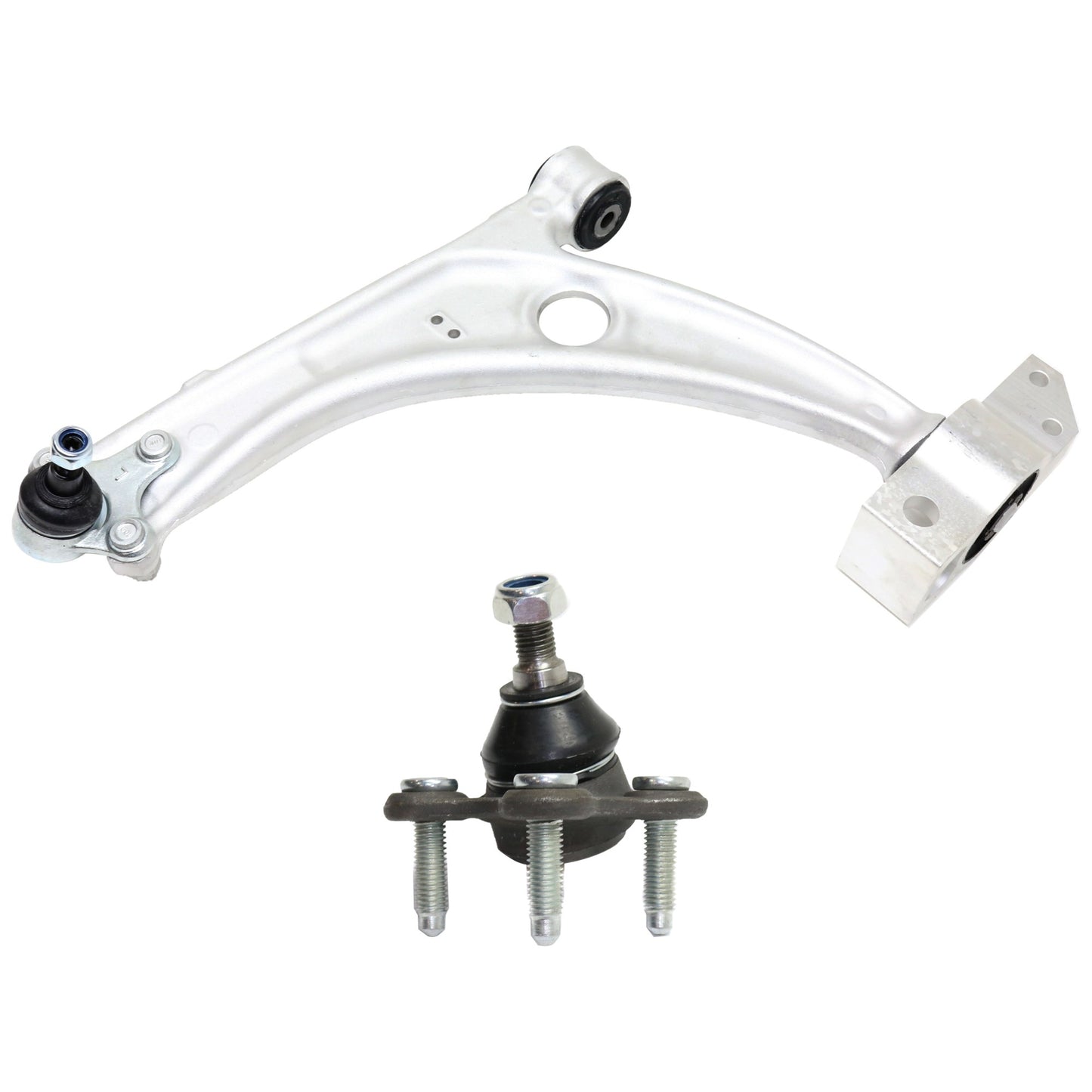 2-Piece Kit Control Arm Includes (1) Ball Joint and (1) Control Arm
