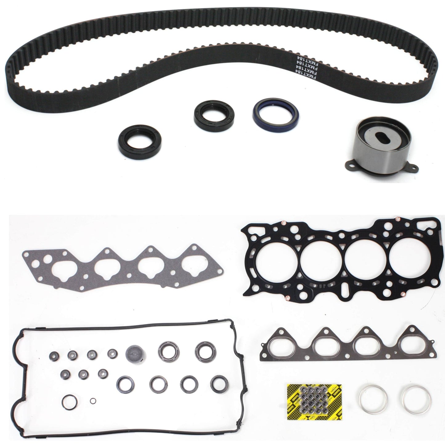 2-Piece Kit Cylinder Head Gasket, 2.0L, 4Cyl, Includes (1) Cylinder Head Gasket and (1) Timing Belt Kit