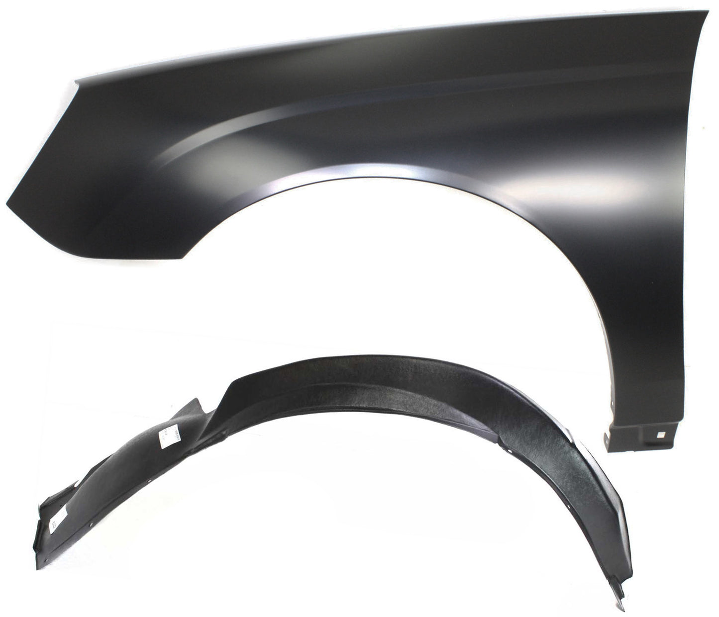 2-Piece Kit, Front, Driver Side Fender, Includes (1) Fender and (1) Fender Liner