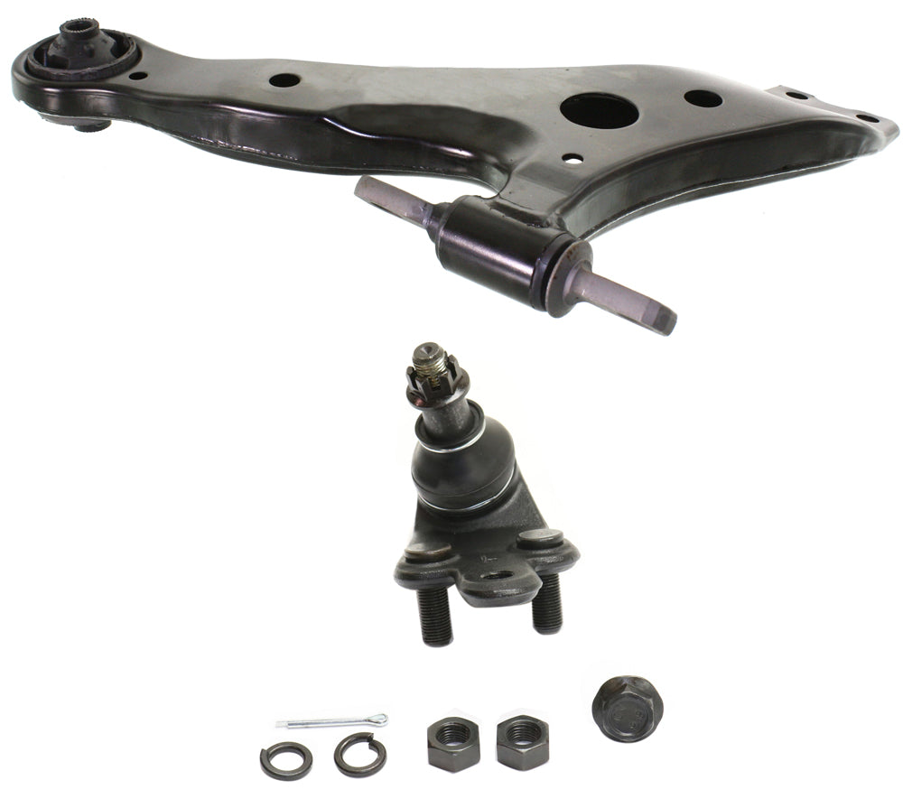 2-Piece Kit Front, Driver Side, Lower Control Arm Kit, Includes (1) Ball Joint and (1) Control Arm