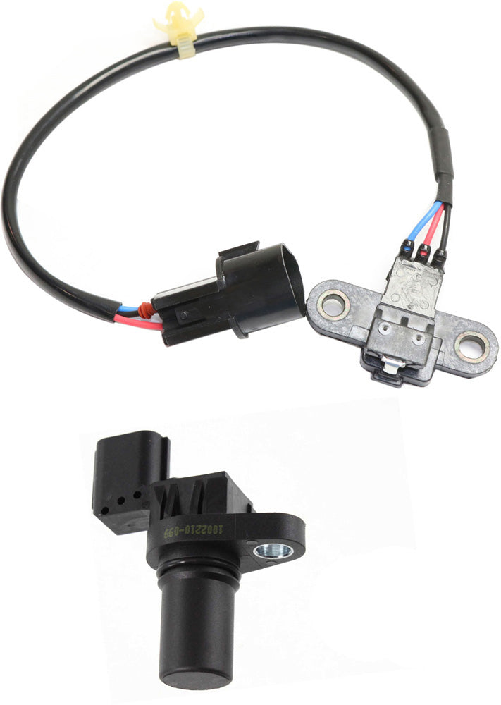2-Piece Kit Crankshaft Position Sensor, Includes (1) Crankshaft Position Sensor and (1) Camshaft Position Sensor