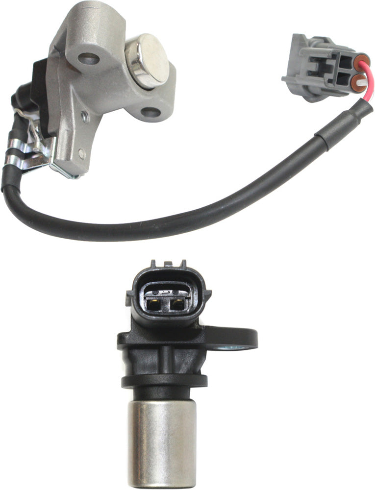 2-Piece Kit Crankshaft Position Sensor, Includes (1) Camshaft Position Sensor and (1) Crankshaft Position Sensor
