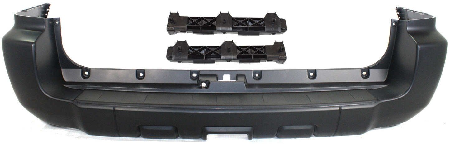 3-Piece Kit, Rear Primed Bumper Cover, Includes (1) Bumper Cover and (2) Bumper Retainer