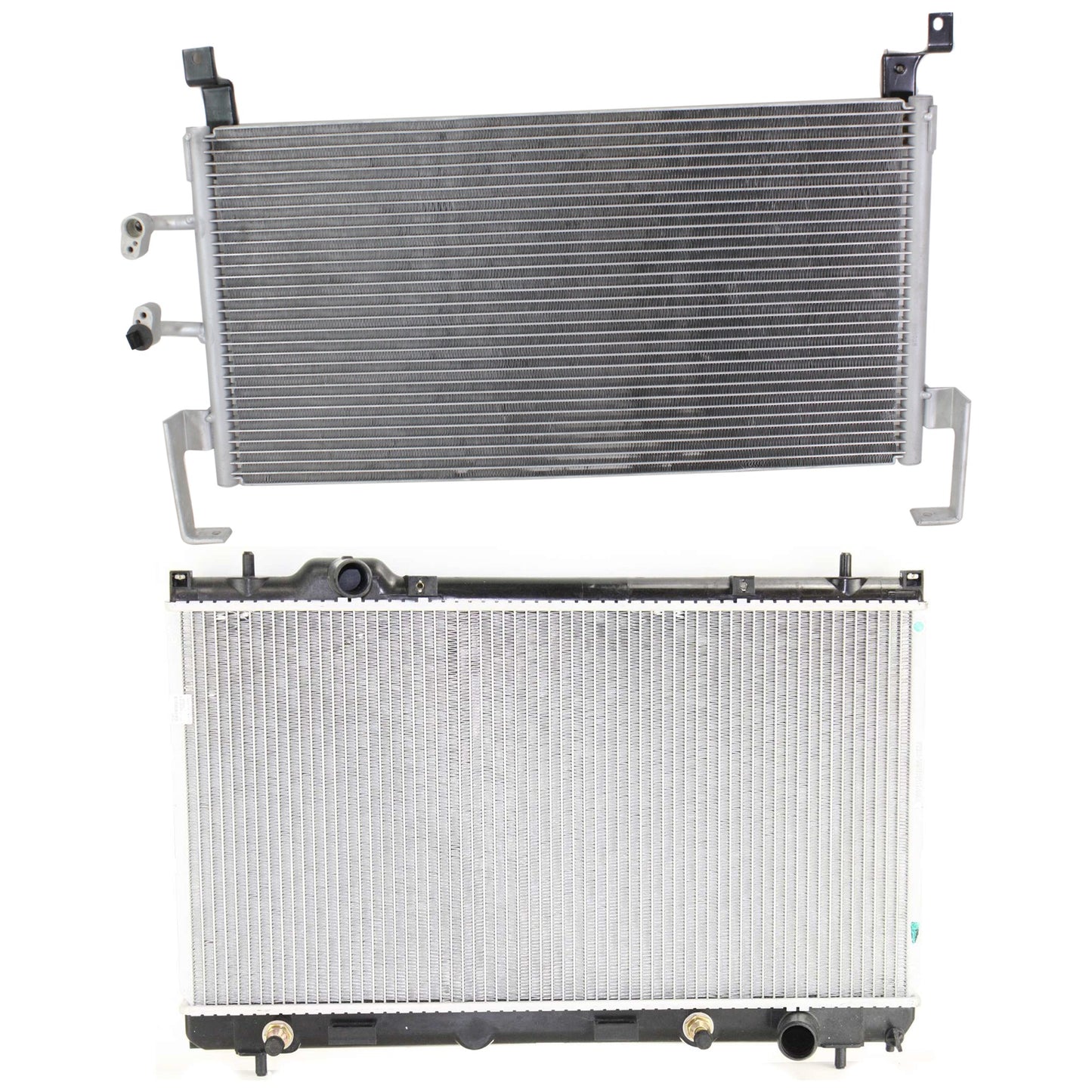 2-Piece Kit Radiator, 2.0L, 4Cyl, Includes (1) A/C Condenser and (1) Radiator