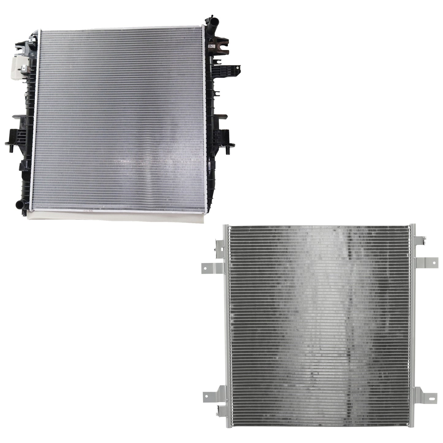 2-Piece Kit Radiator, 5.6L, 8Cyl, Includes (1) A/C Condenser and (1) Radiator