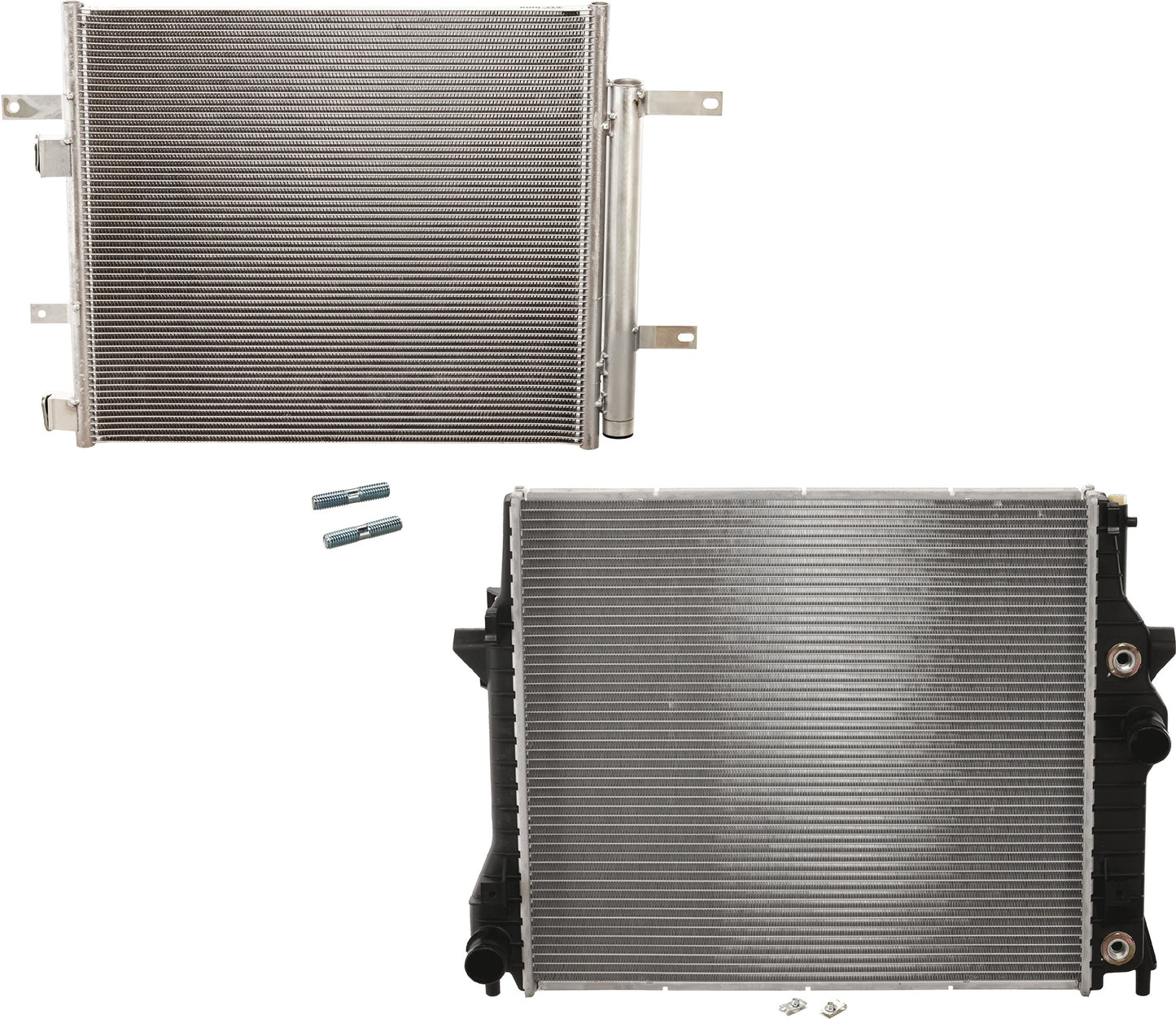 2-Piece Kit Radiator, 3.0L, 6Cyl, Includes (1) A/C Condenser and (1) Radiator