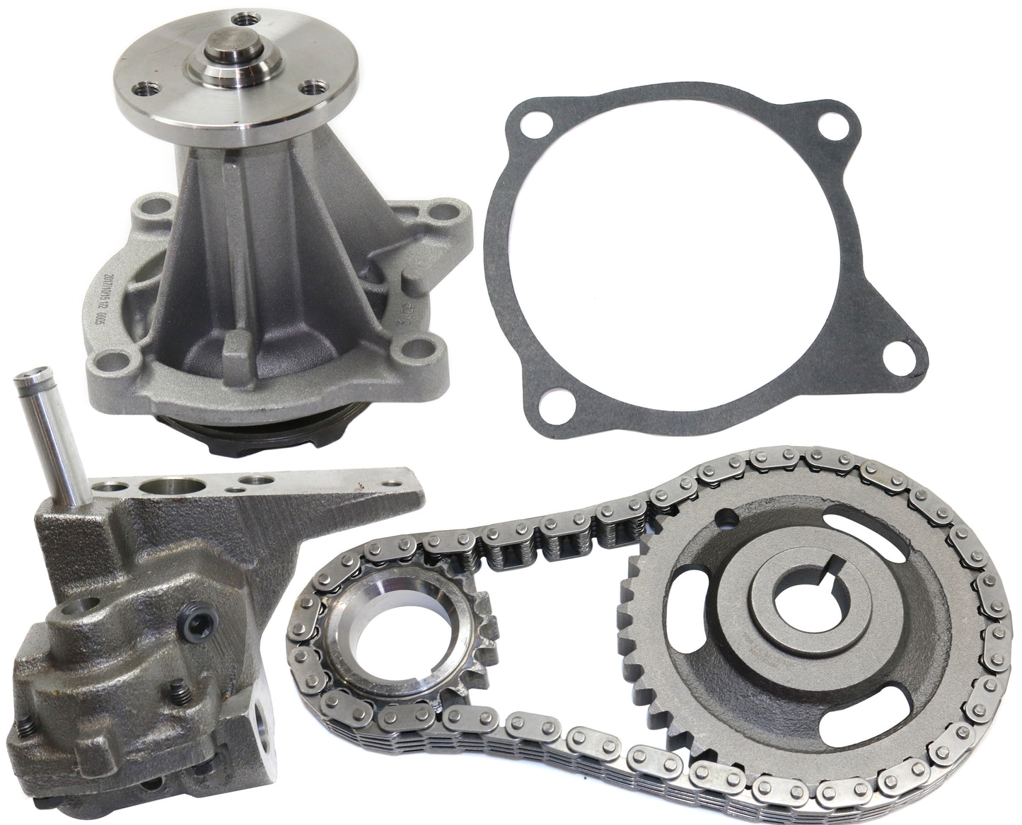 3-Piece Kit Timing Chain Kit, 2.2L, 4Cyl, Includes (1) Timing Chain Kit, (1) Water Pump and (1) Oil Pump