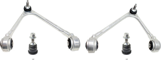 4-Piece Kit Front, Driver and Passenger Side, Upper Control Arm Kit, Includes (2) Ball Joint and (2) Control Arm