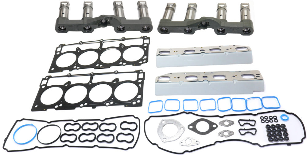 3-Piece Kit Front and Rear Valve Lifter, Includes (2) Valve Lifter and (1) Cylinder Head Gasket