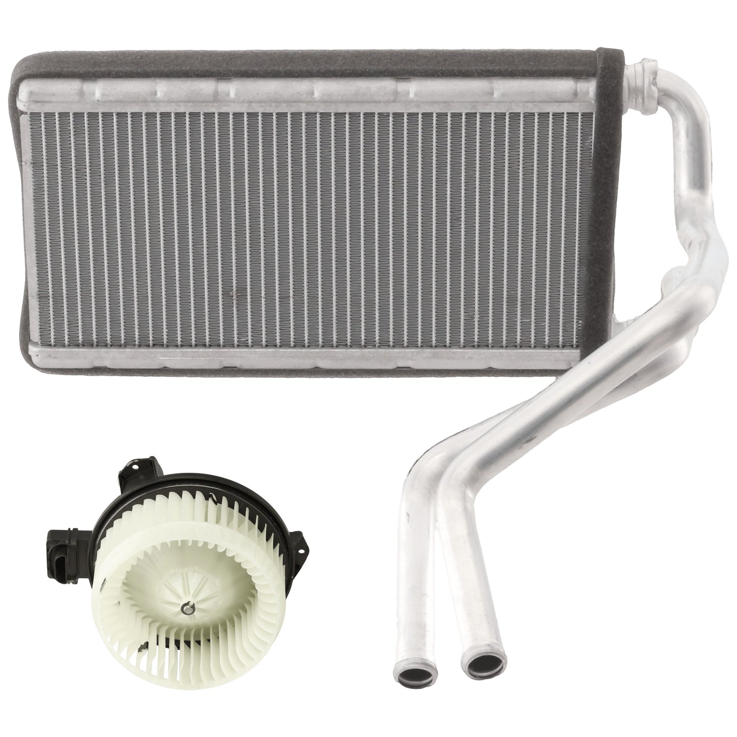 2-Piece Kit Heater Core Includes (1) Blower Motor and (1) Heater Core