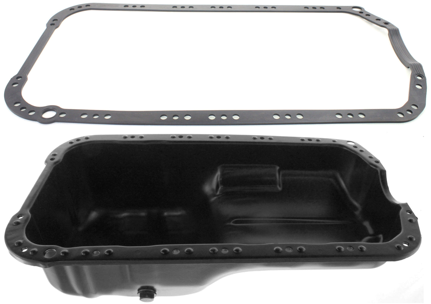 2-Piece Kit Oil Pan, 2.3L and 4 Cyl. Engine, Includes (1) Oil Pan and (1) Oil Pan Gasket