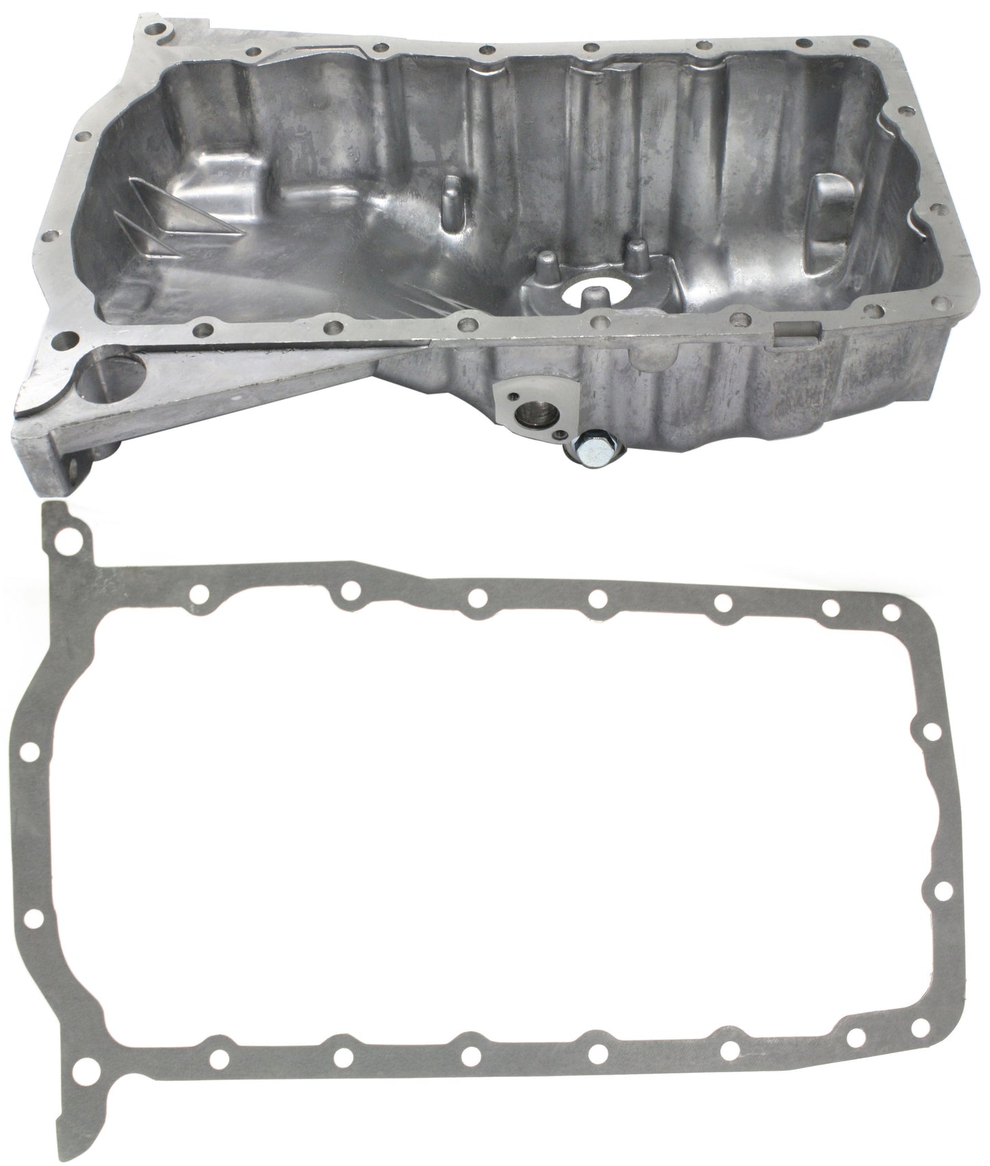 2-Piece Kit Oil Pan, 1.8L and 4 Cyl. Engine, Includes (1) Oil Pan and (1) Oil Pan Gasket