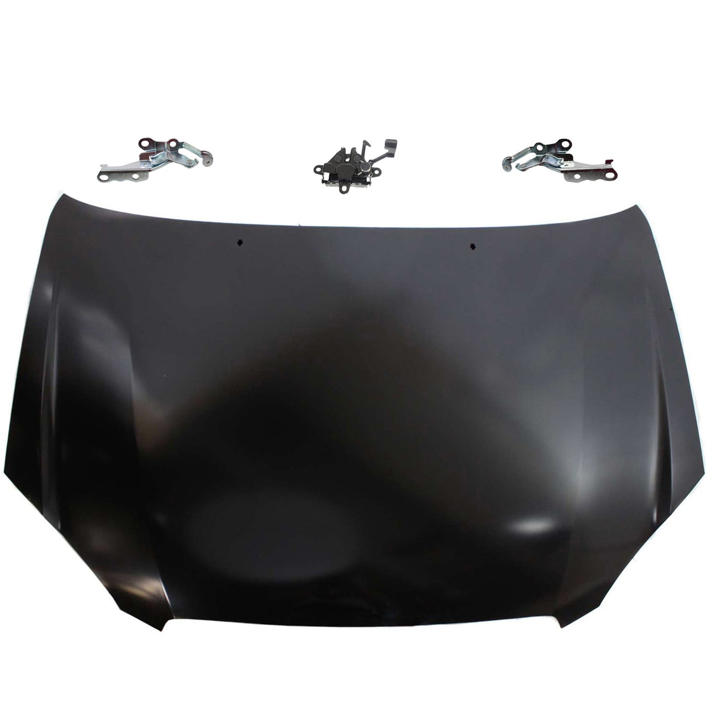 4-Piece Kit Factory Style Hood, Steel, Primed, Includes (1) Hood, (2) Hood Hinge, and (1) Hood Latch