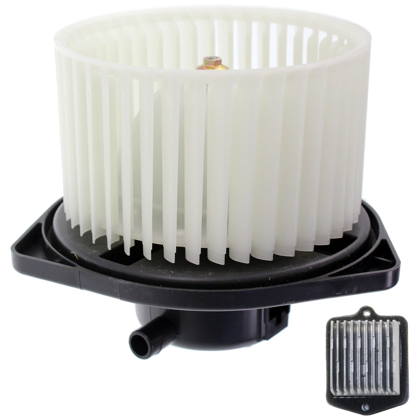 2-Piece Kit Blower Motor Kit, includes (1) Blower Motor and (1) Blower Motor Resistor