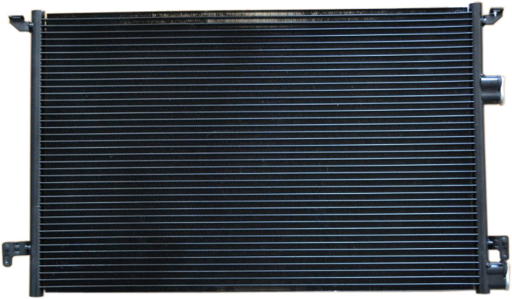 Конденсатор кондиционера с ресивером-осушителем, 4-цилиндровый двигатель объемом 2,0 л